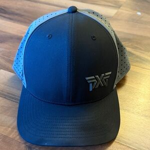 PXG Two-Tone Black and Gray Cap